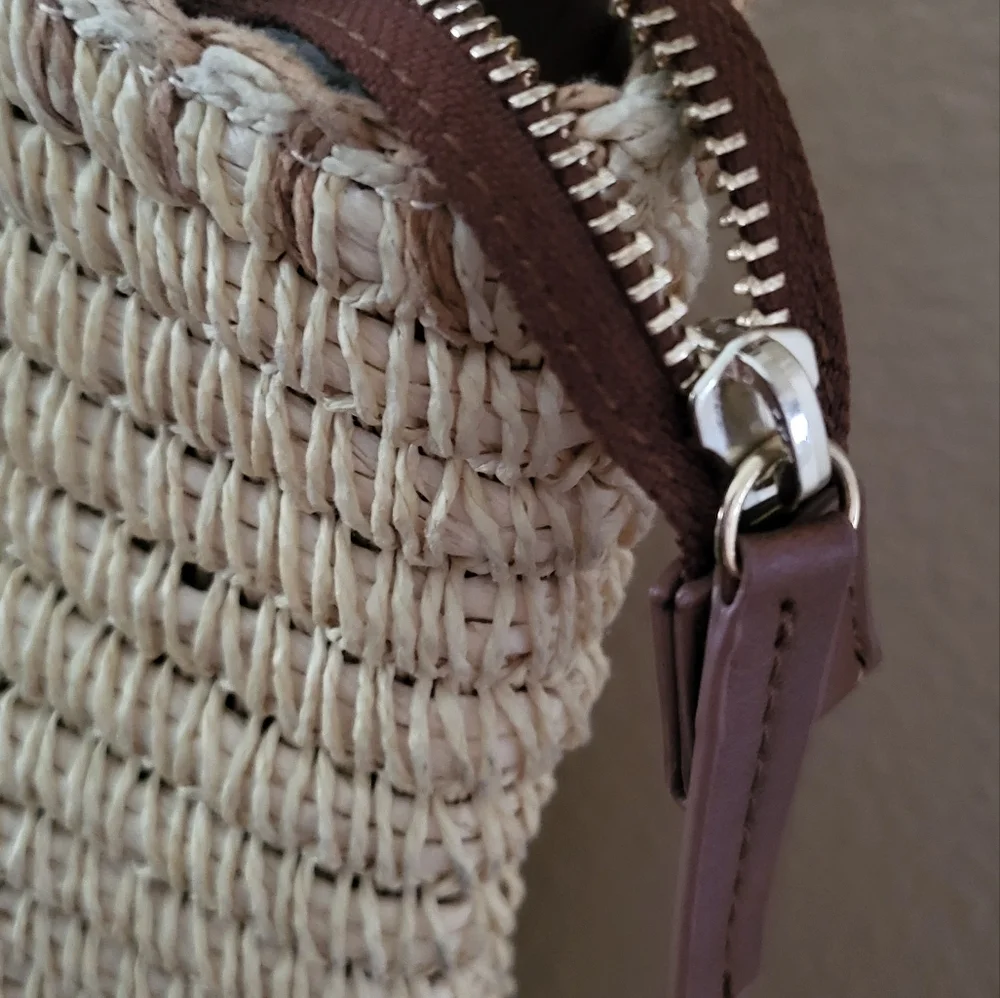 Talbots Straw Tote Purse - Picture 7 of 14